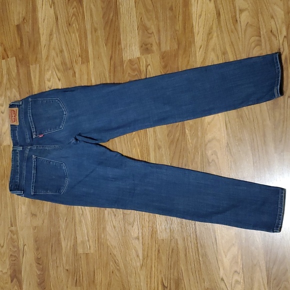 Levi's 721 High Rise Skinny Womens Distressed Jeans Size 28 (Length 30) - Picture 10 of 15